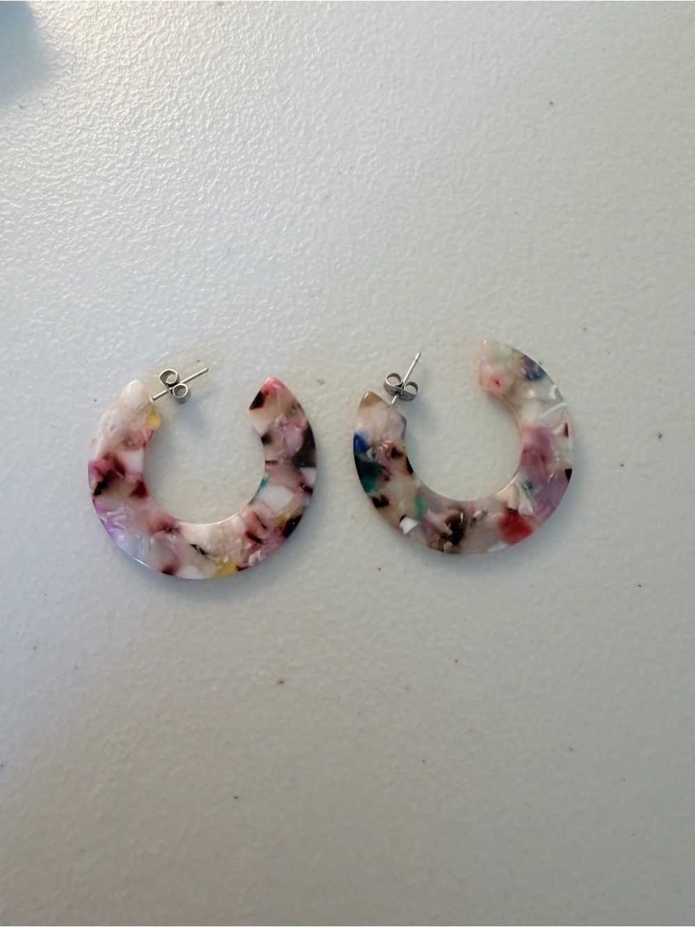 Target hoop earrings